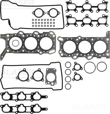Glaser D40088-00 - Комплект прокладок, головка циліндра autozip.com.ua