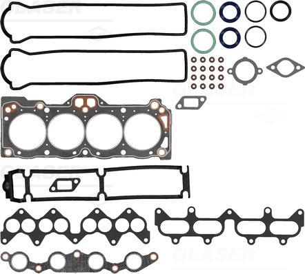 Glaser D80944-00 - Комплект прокладок, головка циліндра autozip.com.ua