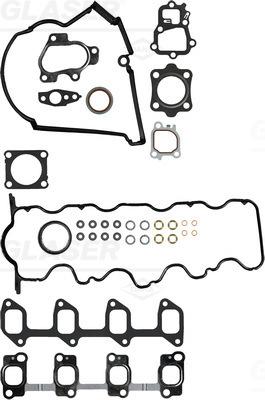 Glaser D83265-00 - Комплект прокладок, головка циліндра autozip.com.ua