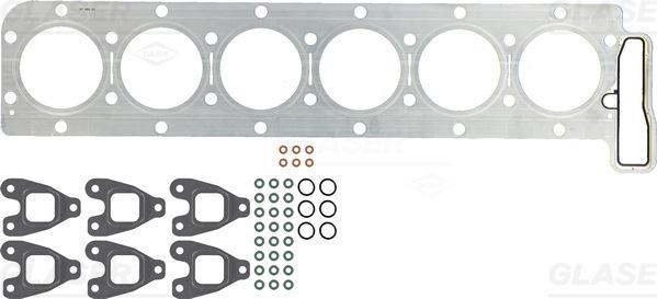 Glaser D38406-00 - Комплект прокладок, головка циліндра autozip.com.ua