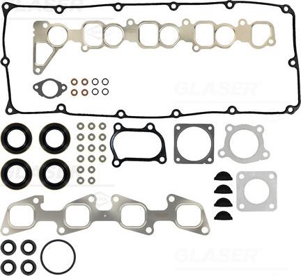 Glaser D38284-00 - Комплект прокладок, головка циліндра autozip.com.ua