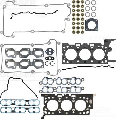 Glaser D32227-00 - Комплект прокладок, головка циліндра autozip.com.ua