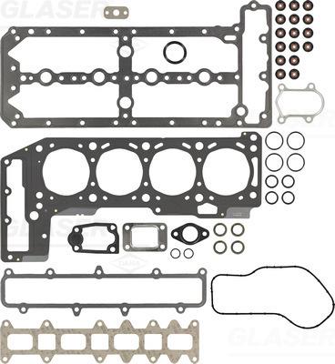 Glaser D37073-00 - Комплект прокладок, головка циліндра autozip.com.ua