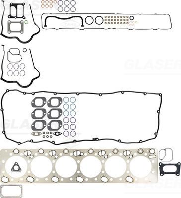 Glaser D37166-03 - Комплект прокладок, головка циліндра autozip.com.ua