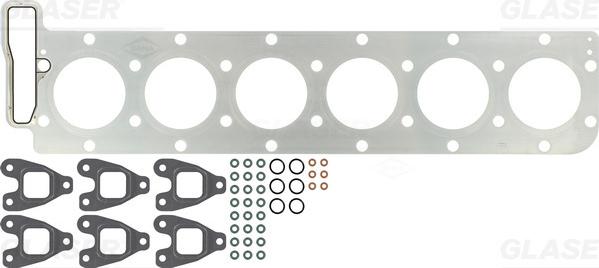 Glaser D37182-00 - Комплект прокладок, головка циліндра autozip.com.ua