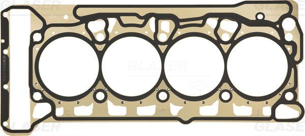 Glaser H40708-00 - Прокладка, головка циліндра autozip.com.ua