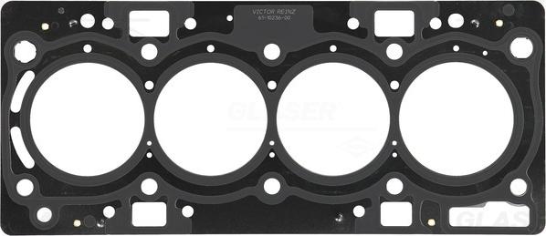 Glaser H84906-00 - Прокладка, головка циліндра autozip.com.ua