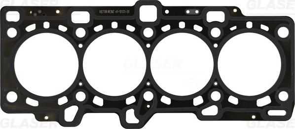 Glaser H84890-00 - Прокладка, головка циліндра autozip.com.ua