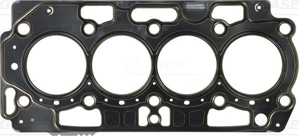 Glaser H85041-10 - Прокладка, головка циліндра autozip.com.ua