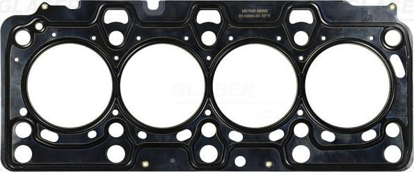 Glaser H85012-00 - Прокладка, головка циліндра autozip.com.ua