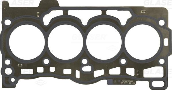 Glaser H85071-00 - Прокладка, головка циліндра autozip.com.ua