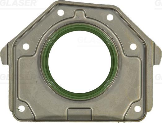 Glaser P93296-01 - Ущільнене кільце, колінчастий вал autozip.com.ua