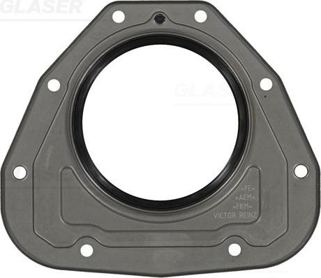 Glaser P93285-01 - Ущільнене кільце, колінчастий вал autozip.com.ua