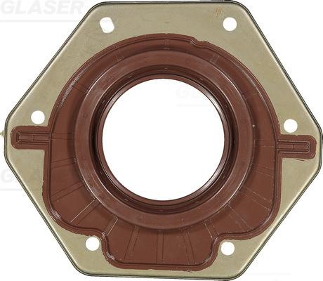 Glaser P77158-02 - Ущільнене кільце, колінчастий вал autozip.com.ua
