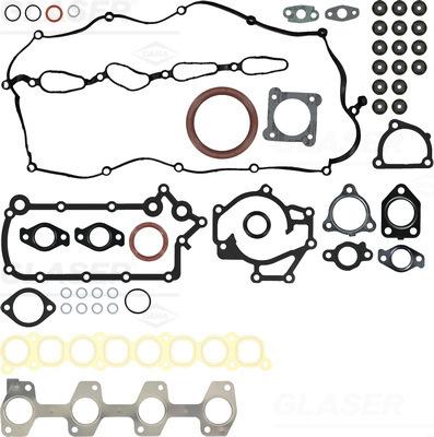 Glaser S90315-00 - Комплект прокладок, двигун autozip.com.ua