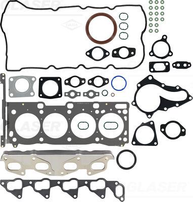 Glaser S40760-00 - Комплект прокладок, двигун autozip.com.ua