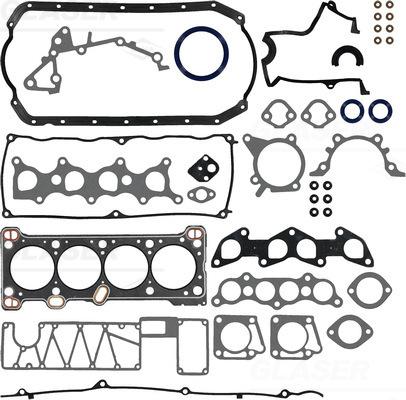Glaser S80919-00 - Комплект прокладок, двигун autozip.com.ua