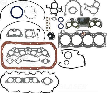 Glaser S80972-01 - Комплект прокладок, двигун autozip.com.ua