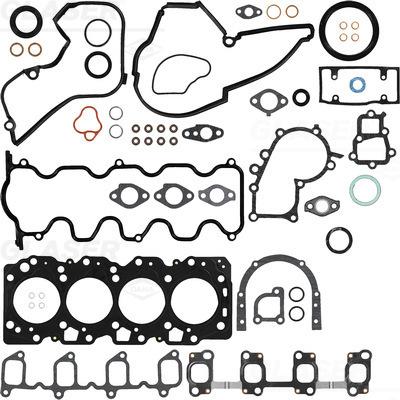 Glaser S80889-00 - Комплект прокладок, двигун autozip.com.ua
