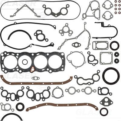 Glaser S80871-00 - Комплект прокладок, двигун autozip.com.ua