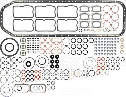 Glaser S38425-00 - Комплект прокладок, двигун autozip.com.ua