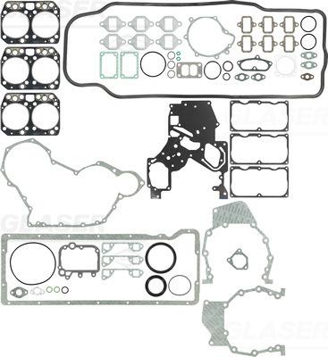 Glaser S38368-00 - Комплект прокладок, двигун autozip.com.ua