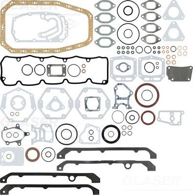 Glaser S38249-00 - Комплект прокладок, двигун autozip.com.ua