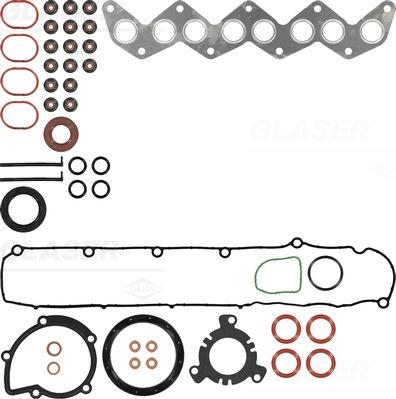 Glaser S37090-00 - Комплект прокладок, двигун autozip.com.ua
