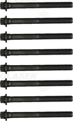 Glaser T50009-00 - Комплект болтів головки циліндрів autozip.com.ua