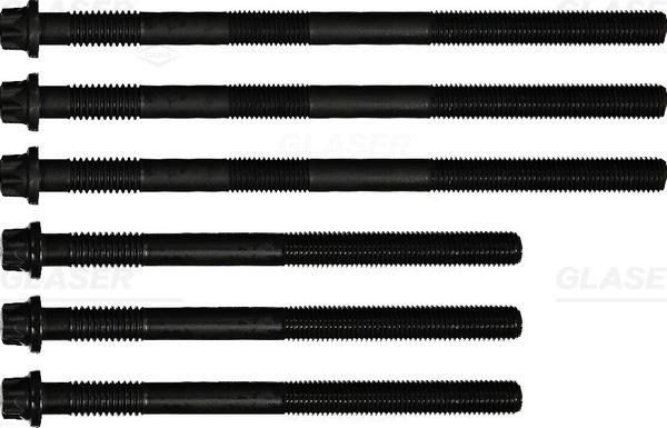Glaser T50012-03 - Комплект болтів головки циліндрів autozip.com.ua