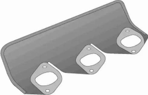 Glaser X51215-01 - Прокладка, випускний колектор autozip.com.ua