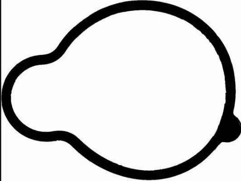 Glaser X86611-01 - Прокладка, впускний колектор autozip.com.ua