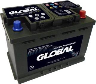 GLOBAL GR080AGM - Стартерна акумуляторна батарея, АКБ autozip.com.ua