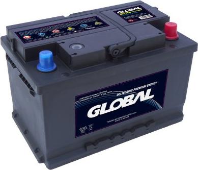 GLOBAL GR075EU - Стартерна акумуляторна батарея, АКБ autozip.com.ua
