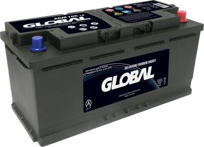 GLOBAL GR105AGM - Стартерна акумуляторна батарея, АКБ autozip.com.ua
