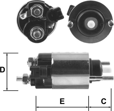 GM-GHIBAUDI E9032 - Стартер autozip.com.ua