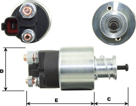 GM-GHIBAUDI E9070 - Стартер autozip.com.ua