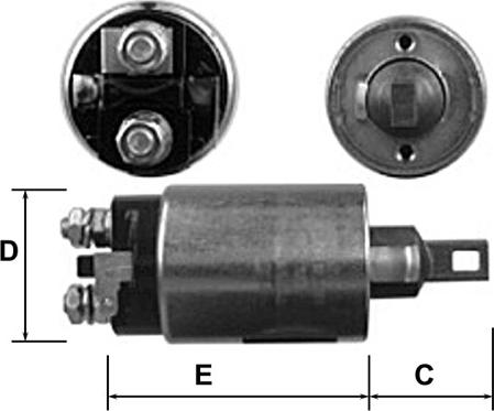 GM-GHIBAUDI E8048 - Стартер autozip.com.ua
