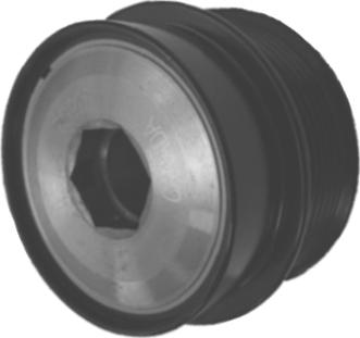 GM-GHIBAUDI P0169 - Ремінний шків, генератор autozip.com.ua