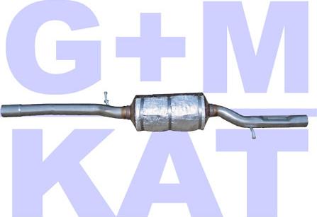 G+M KAT 02.37.003 - Компл. для дооборудуется., каталізатор / сажев.фільтр (комбісіс autozip.com.ua
