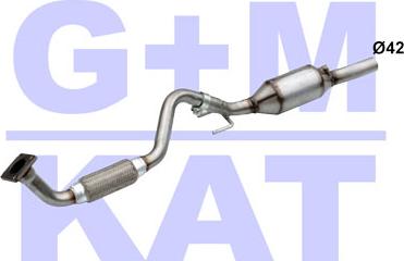 G+M KAT 80 0177 - Каталізатор autozip.com.ua