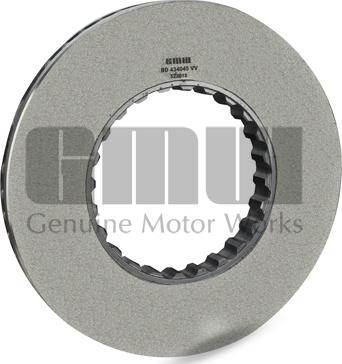 GMW BD434045VV - Гальмівний диск autozip.com.ua