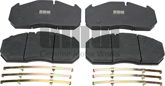 GMW BDP29030MN - Гальмівні колодки, дискові гальма autozip.com.ua