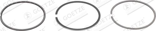 Goetze Engine 08-430407-00 - Комплект поршневих кілець autozip.com.ua