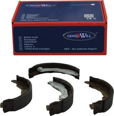 GoodWill 2067 RB - Комплект гальм, барабанний механізм autozip.com.ua