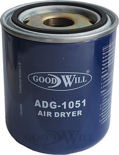 GoodWill ADG 1051 - Патрон осушувача повітря, пневматична система autozip.com.ua