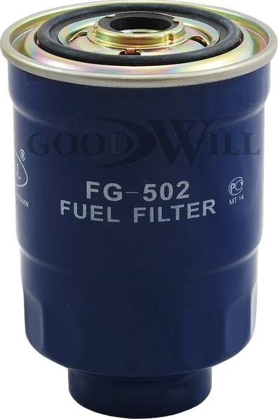 GoodWill FG 502 - Паливний фільтр autozip.com.ua