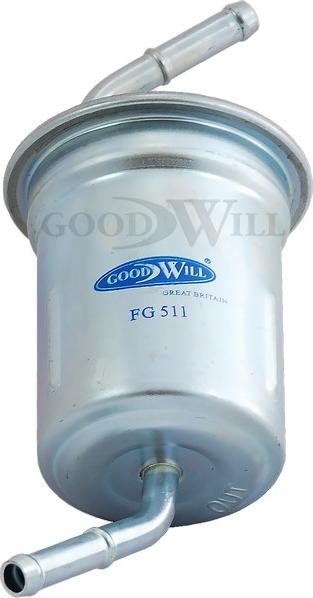 GoodWill FG 511 - Паливний фільтр autozip.com.ua