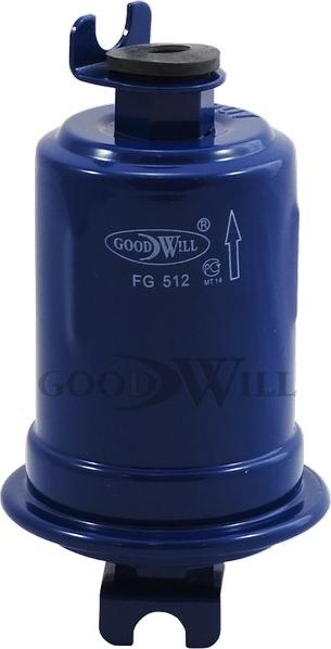 GoodWill FG 512 - Паливний фільтр autozip.com.ua