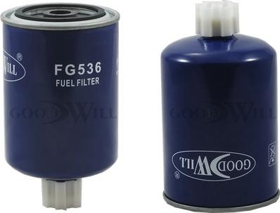 GoodWill FG 536 - Паливний фільтр autozip.com.ua